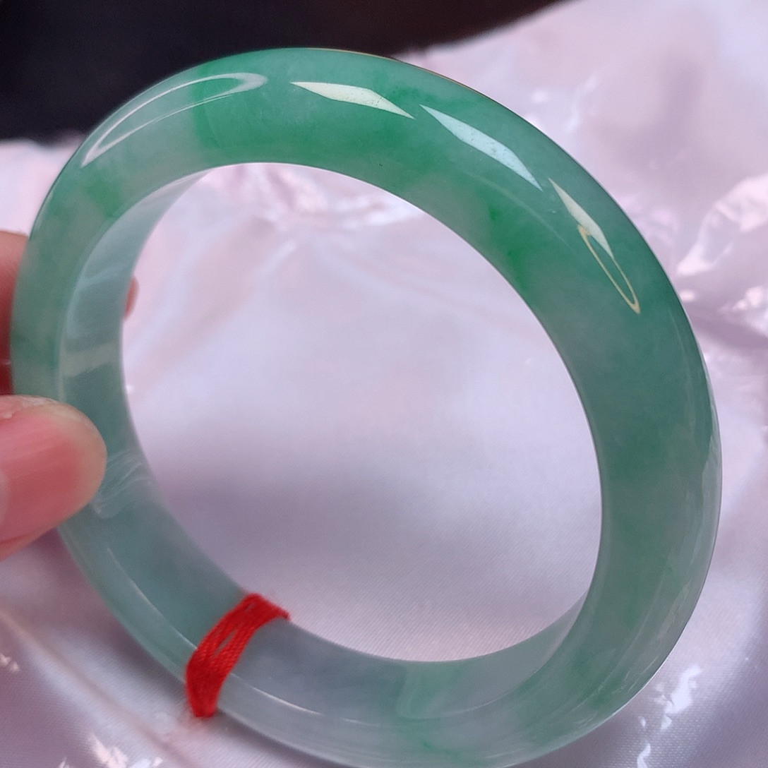 翡翠手镯未镶嵌58 翡翠手镯