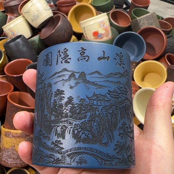 茶杯紫砂全手工紫砂