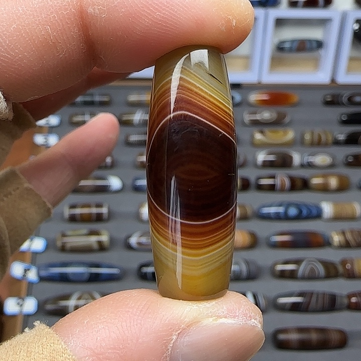 玛瑙/玉髓合金颈饰