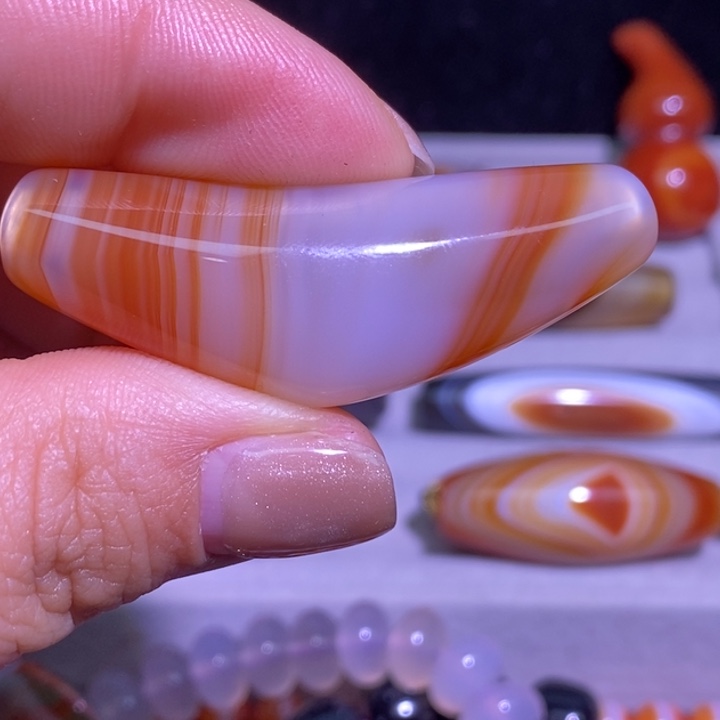 玛瑙/玉髓未镶嵌颈饰