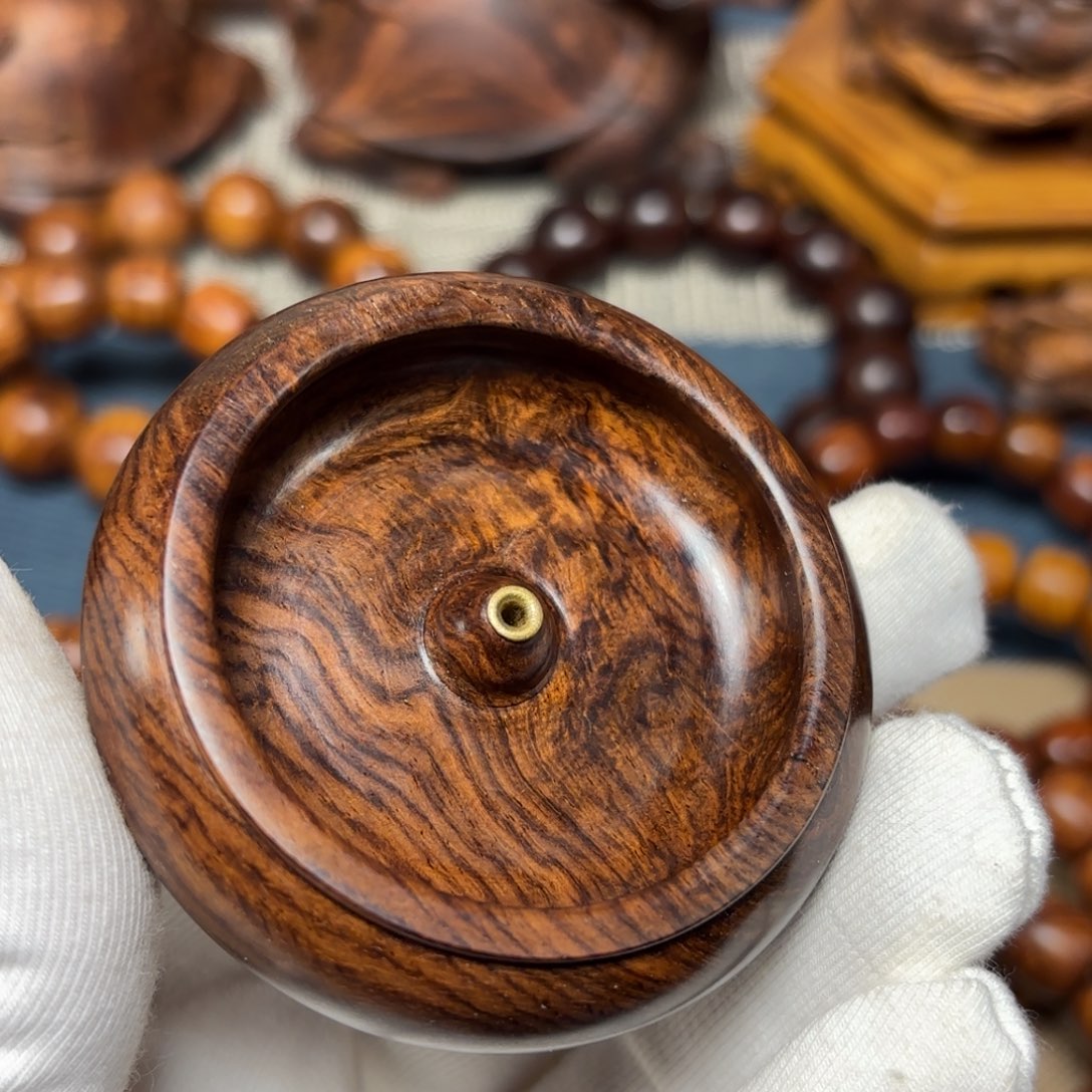 黄花梨/降香黄檀把件恩*