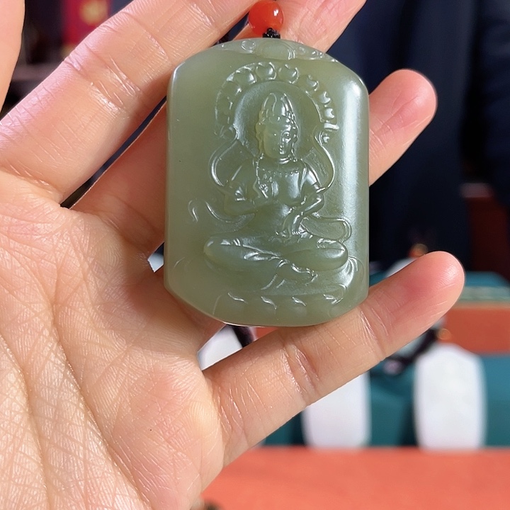 和田玉吊坠未镶嵌