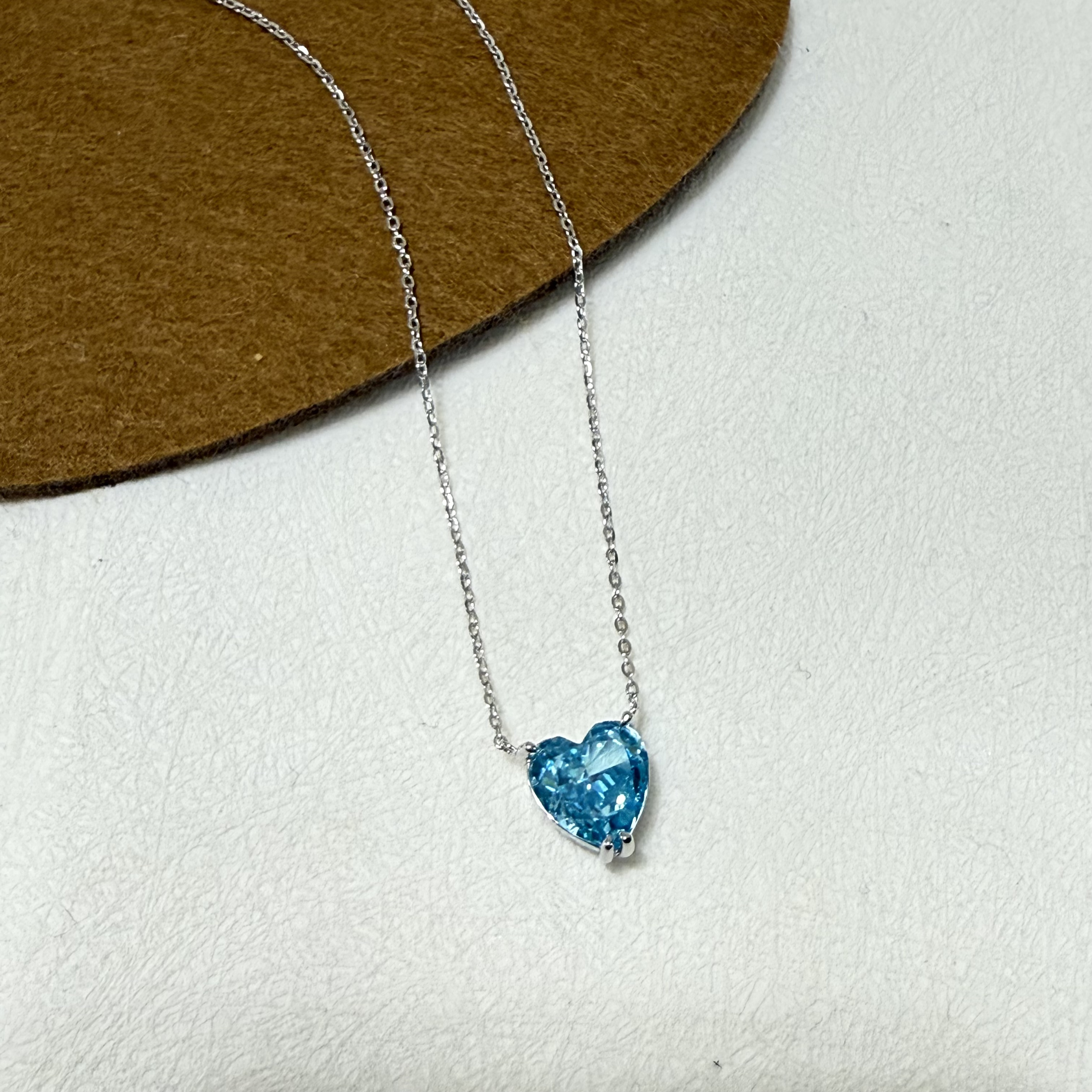 坠链均925银 S925纯银项链气质轻奢