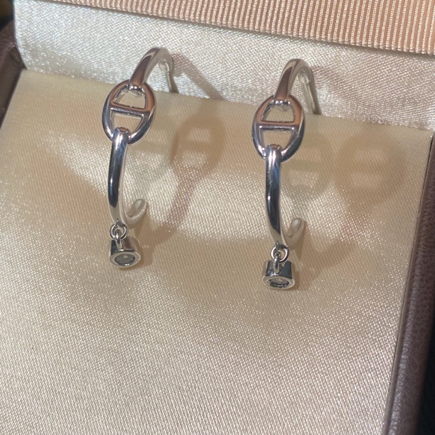 铜合金耳饰 猪鼻子耳环