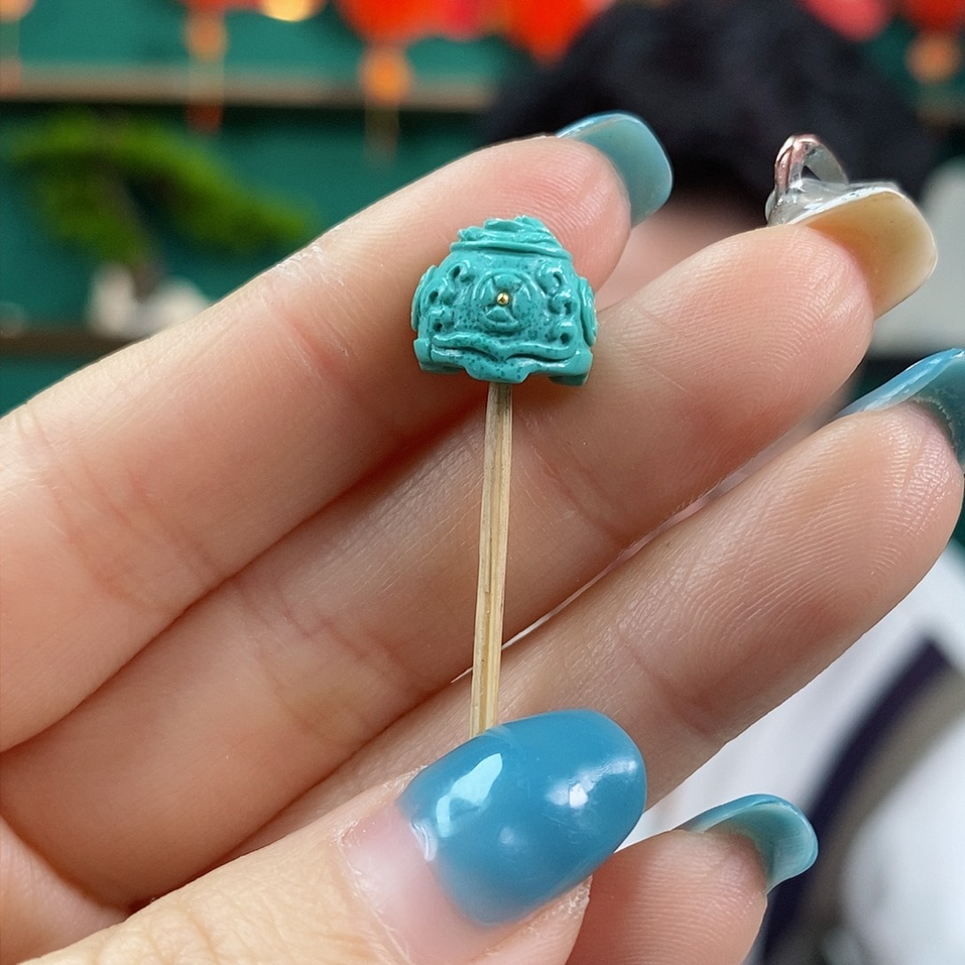 绿松石珠宝奇石未镶嵌