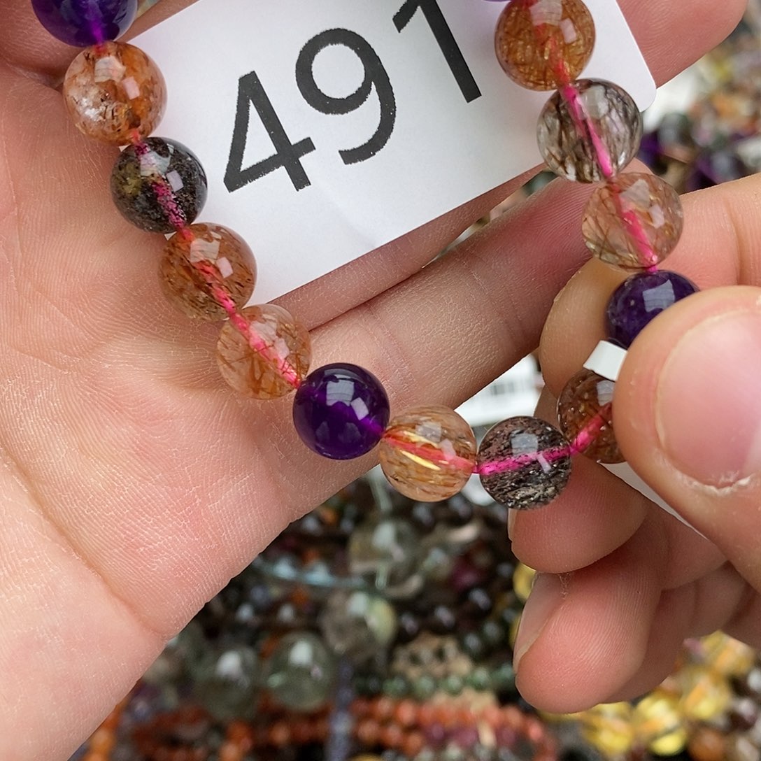 水晶未镶嵌手链手链