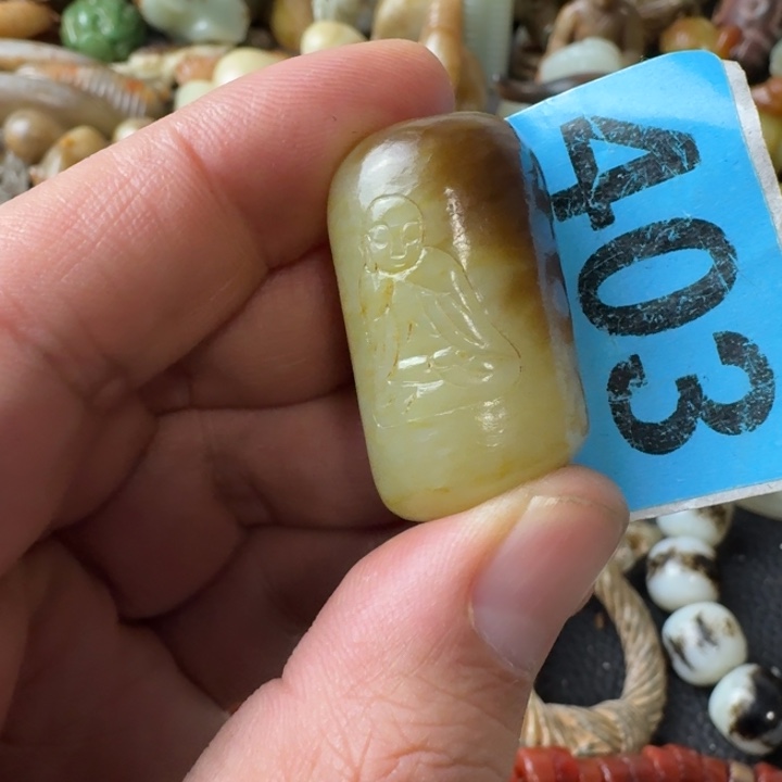 f***n和田玉未镶嵌颈饰