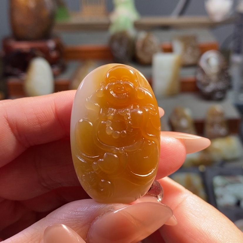 【闪购商品】和田玉（糖玉）颈饰未镶嵌