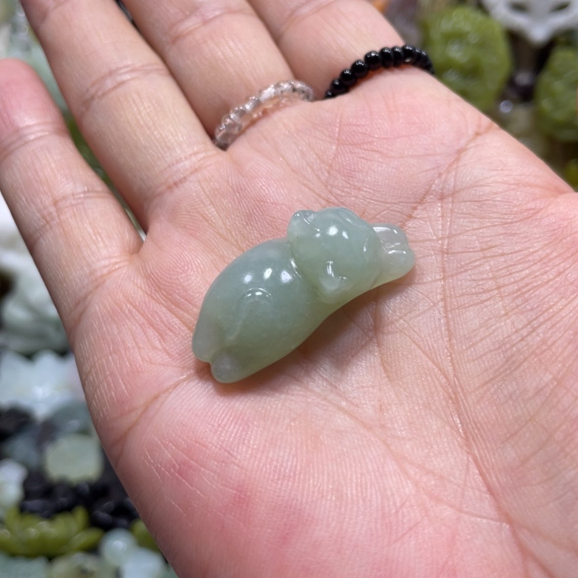 【闪购商品】岫玉颈饰未镶嵌80吊坠