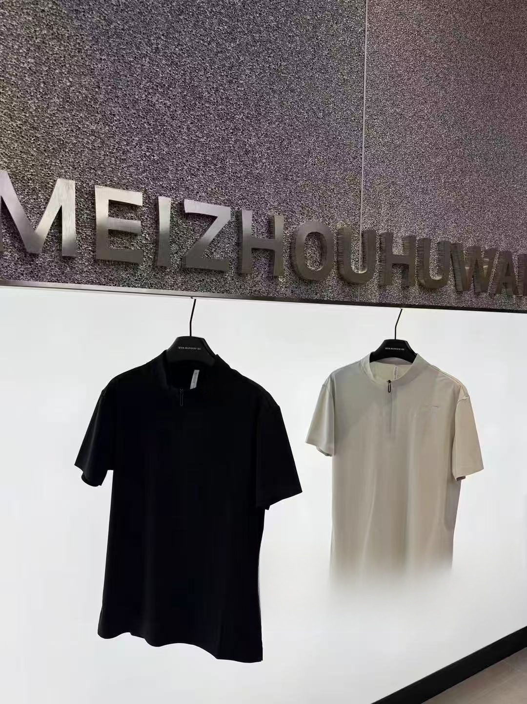 25款K家夏季速干立领户外运动短袖