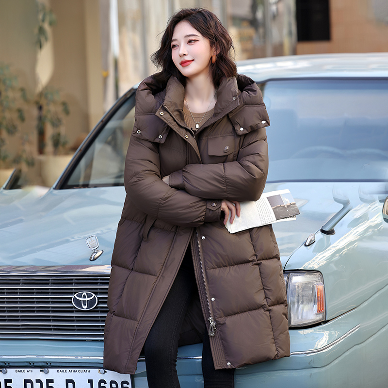 特厚款冬季新款时尚棉衣女修身显瘦棉服外套
