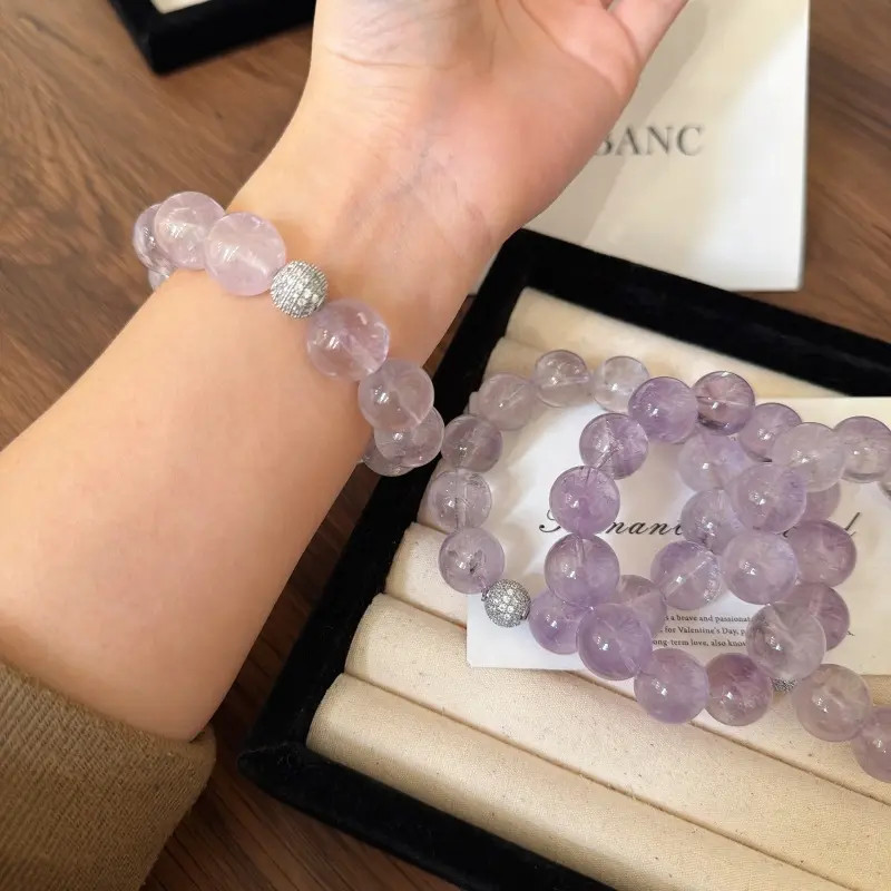 X2536紫水晶手链高端轻奢手串多样性发一