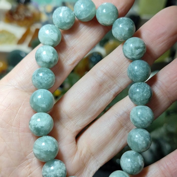 岫玉未镶嵌链子链子