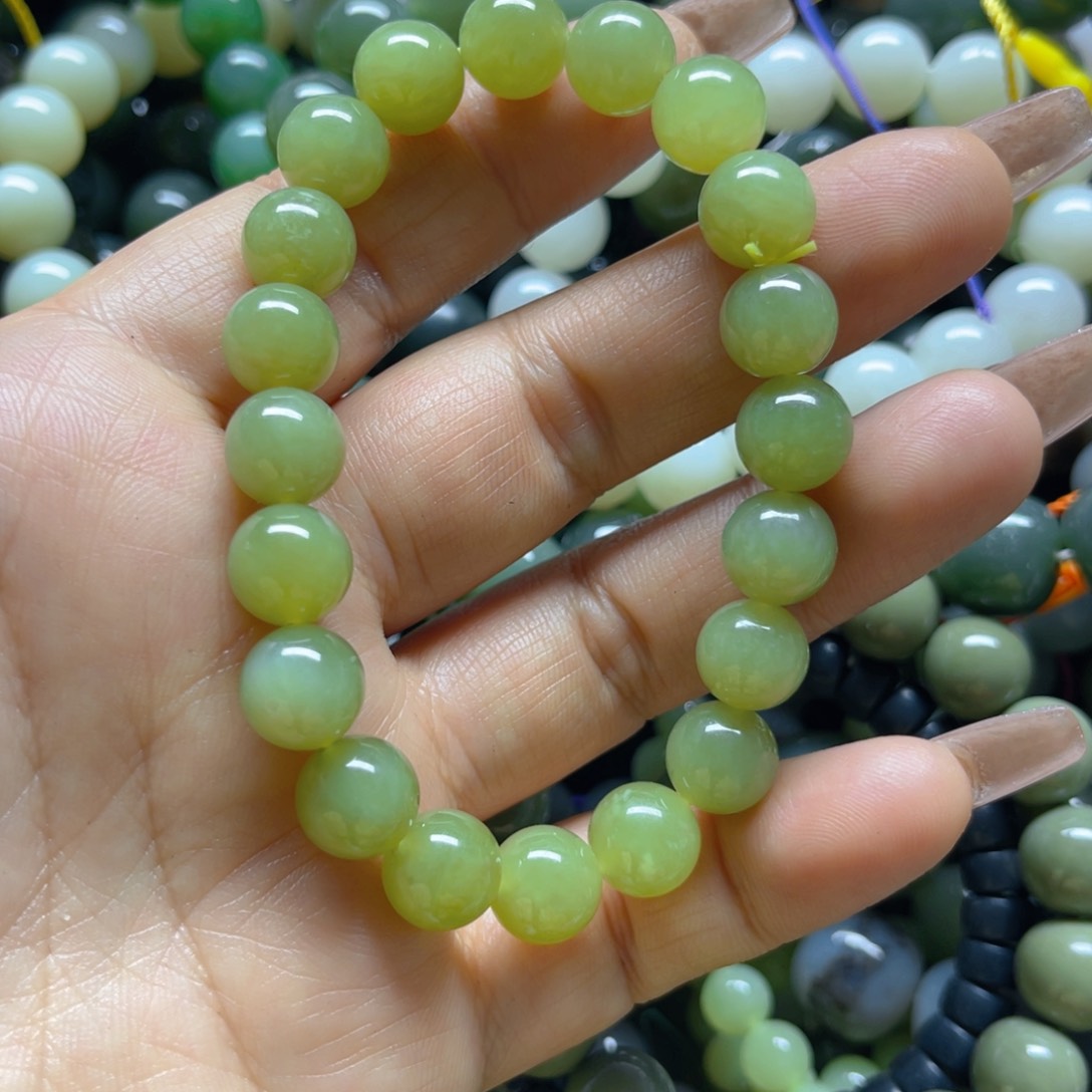 和田玉手链未镶嵌