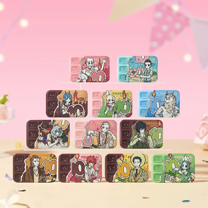 【非人哉】十周年原画系列吧唧/透卡色纸/拍立得盲盒