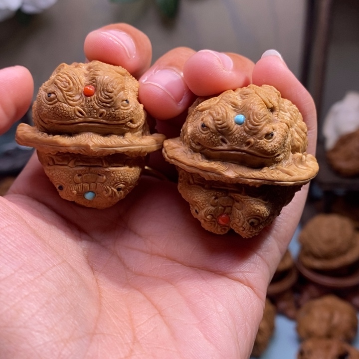 【闪购商品】核桃手串/手链L*金蟾貔貅