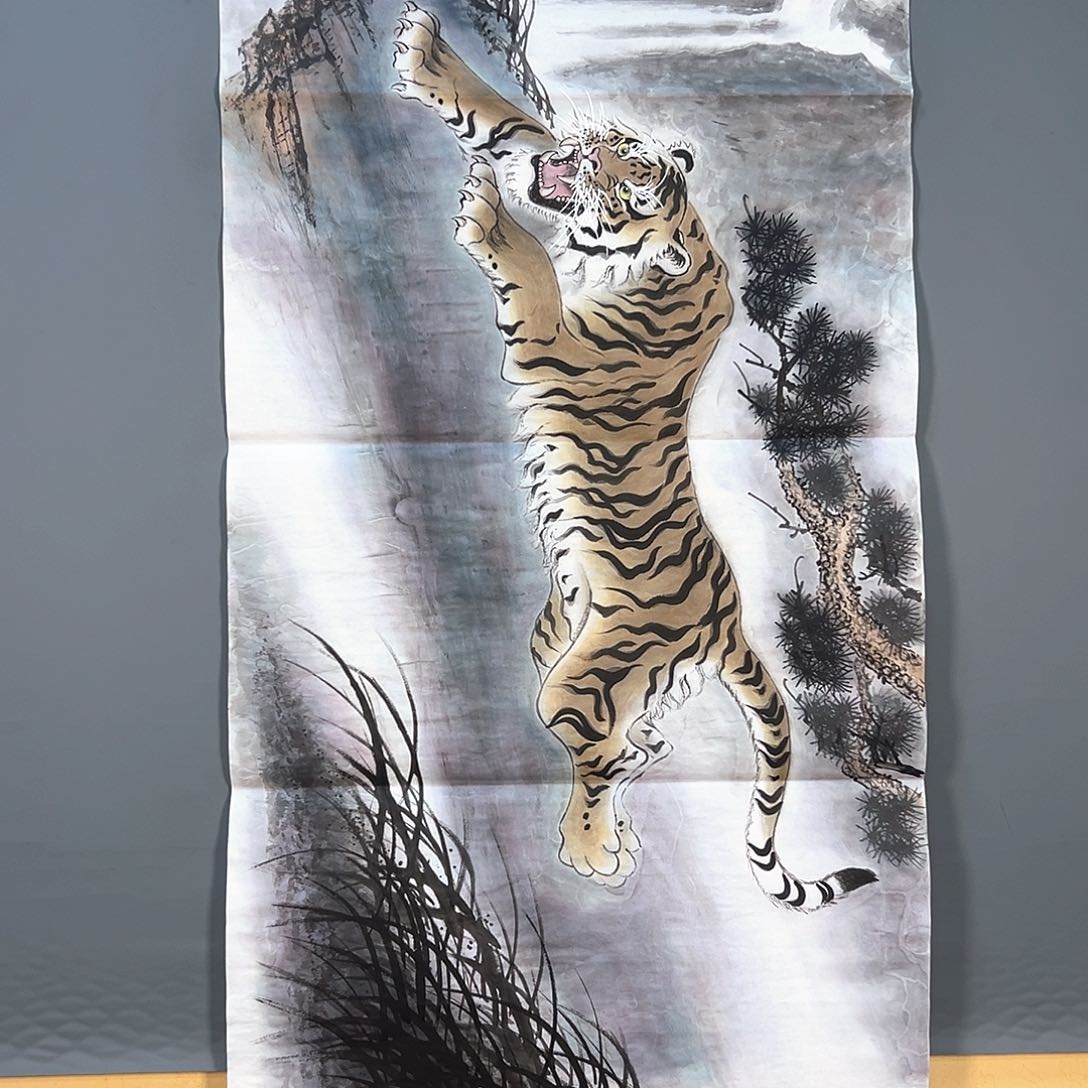 国画395 牡丹一如您飘逸一派