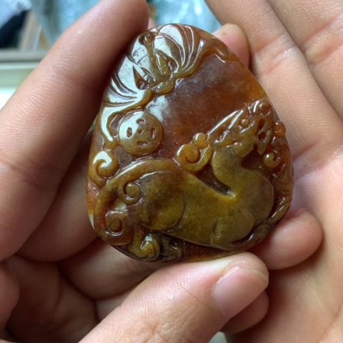 翡翠未镶嵌颈饰天然缅甸翡翠a货