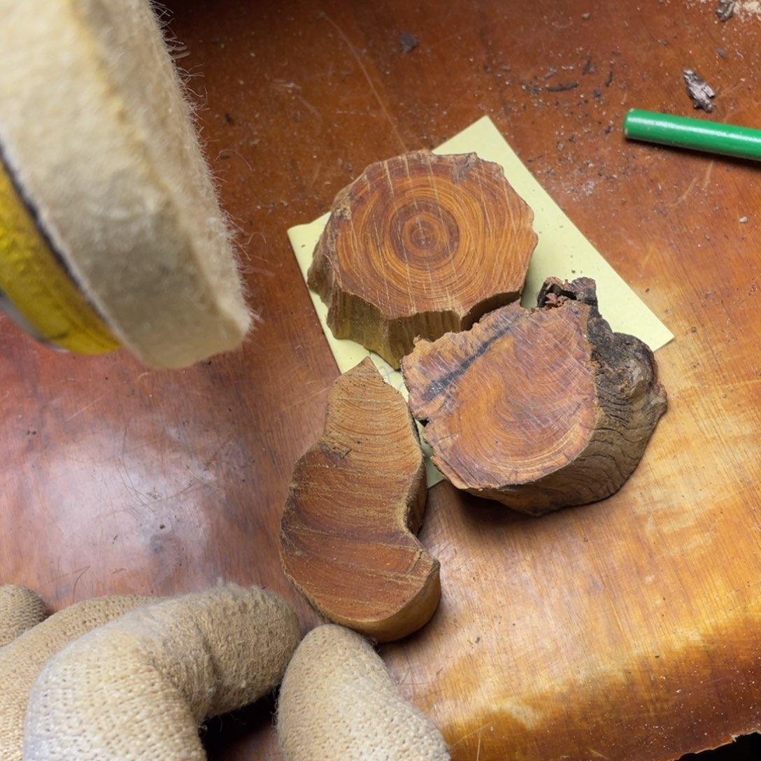 柏木哇*手串的制作