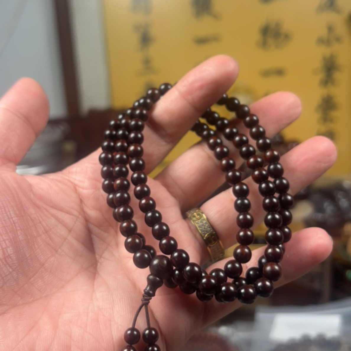 印度小叶紫檀手串