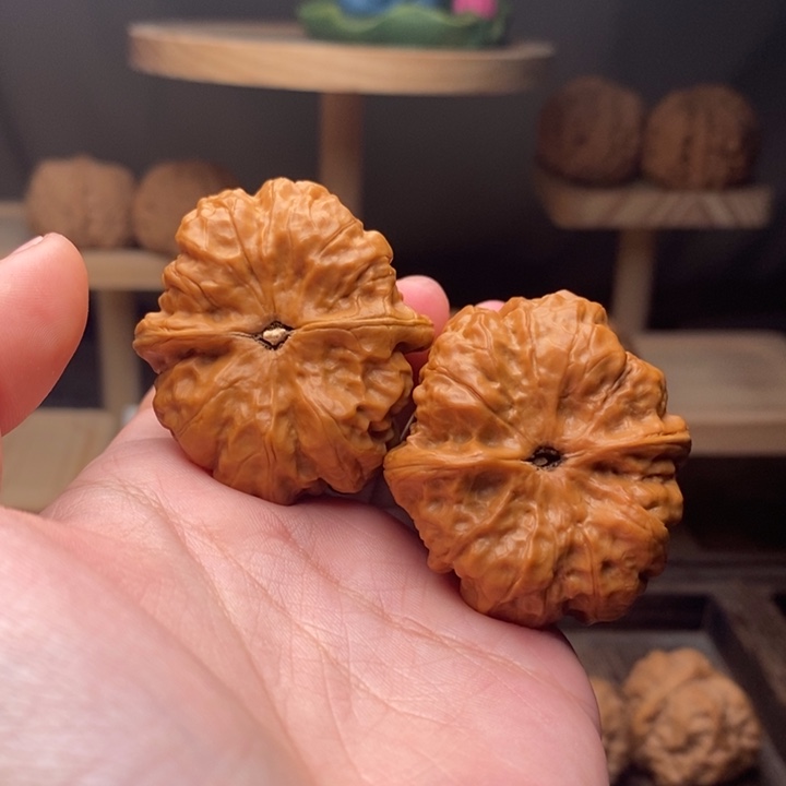 吊坠文玩核桃三角蛙