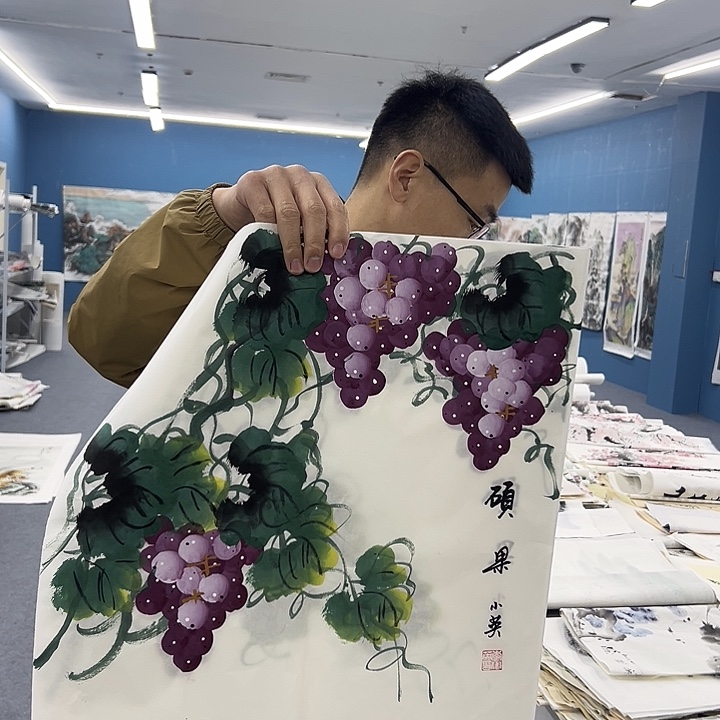 国画纯手绘国画作品欣赏