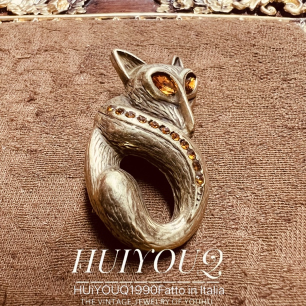 925银胸针 【智囊】时尚复古胸针025