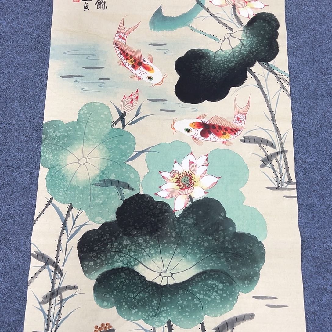 国画国画作品宣纸纯手绘