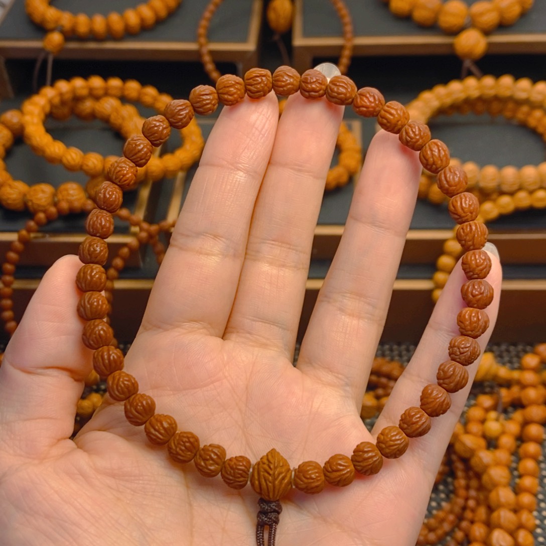 木***唐吊坠桃核秦岭森林07