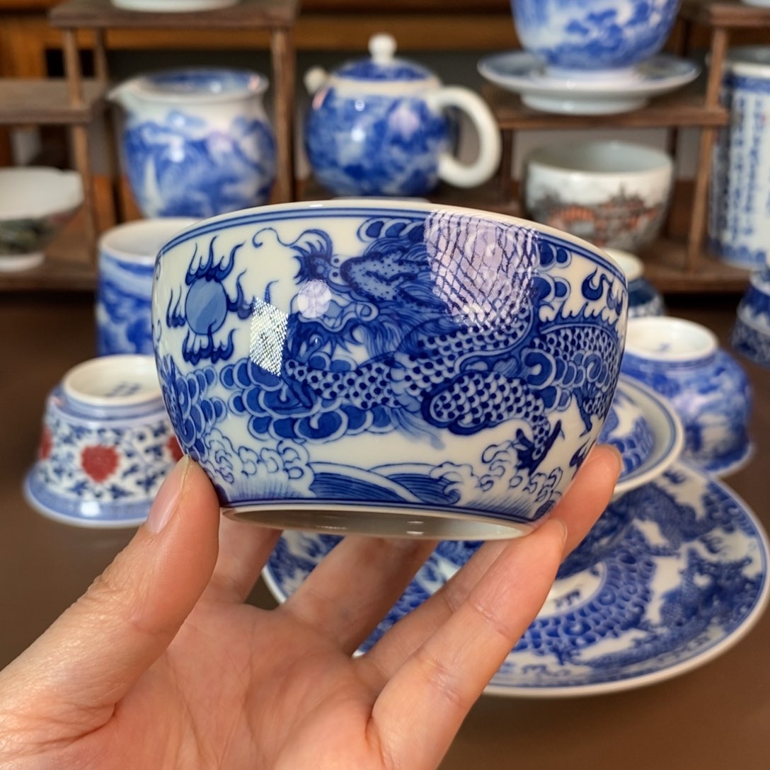 景德镇陶瓷手工手绘