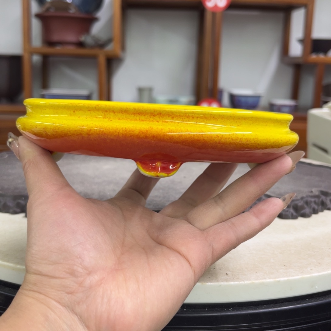 紫砂花盆瑕疵3.5-14.5-10。。。