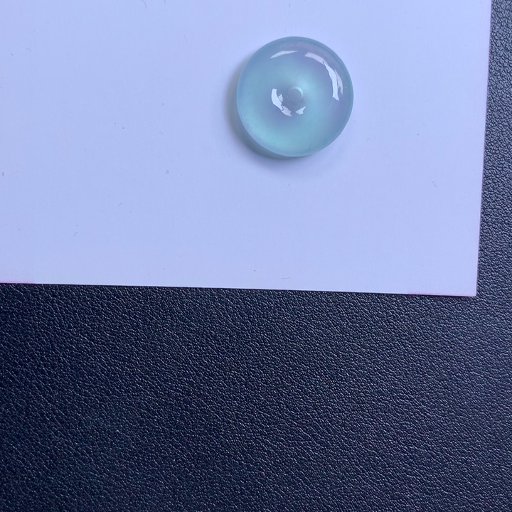 企***王爆款冰蓝精品平安扣小吊坠