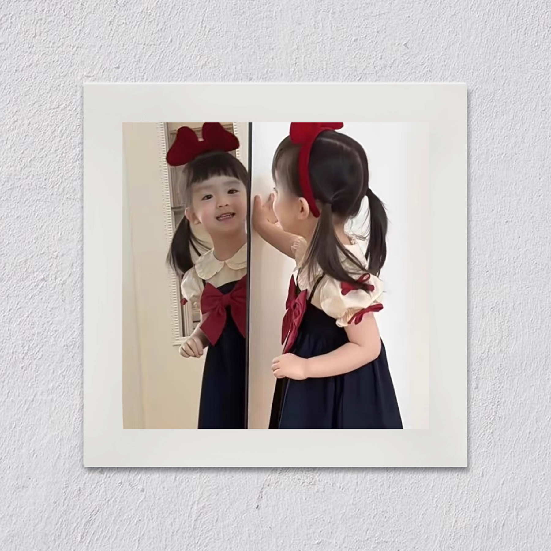 F141Y'白雪公主‘女童L·H·NIAO2026夏款连衣裙洛丽塔生日周岁礼服