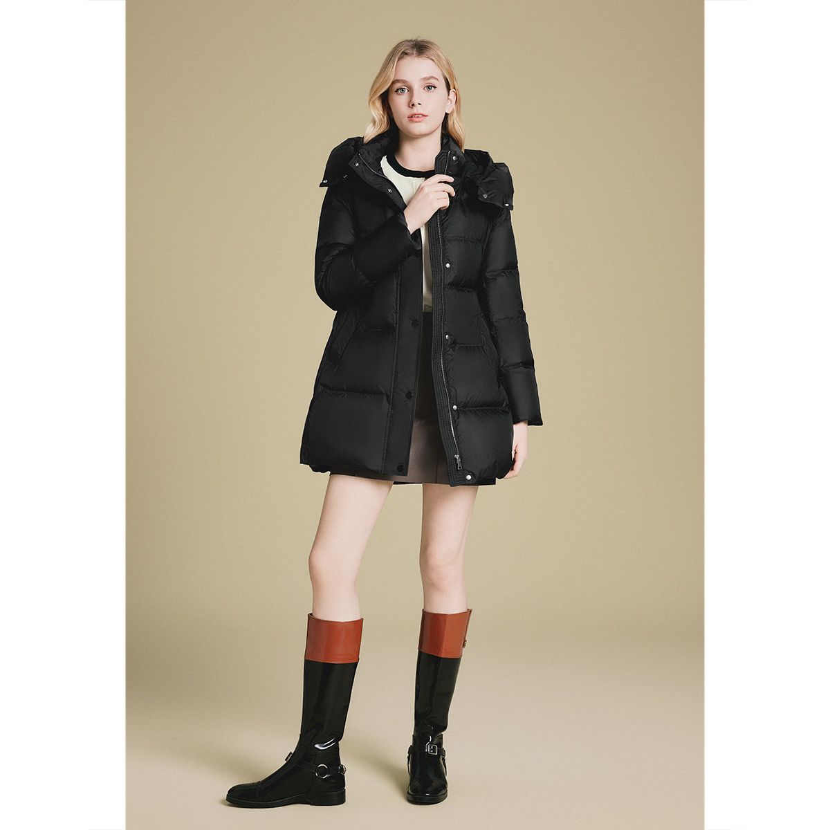 PSALTER/诗篇专选面包型白鸭绒羽绒服6C65108113