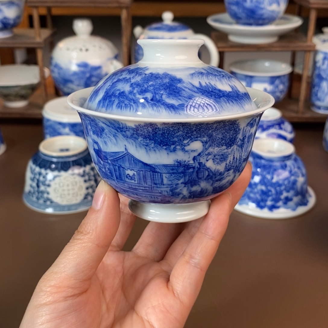 景德镇陶瓷手工手绘