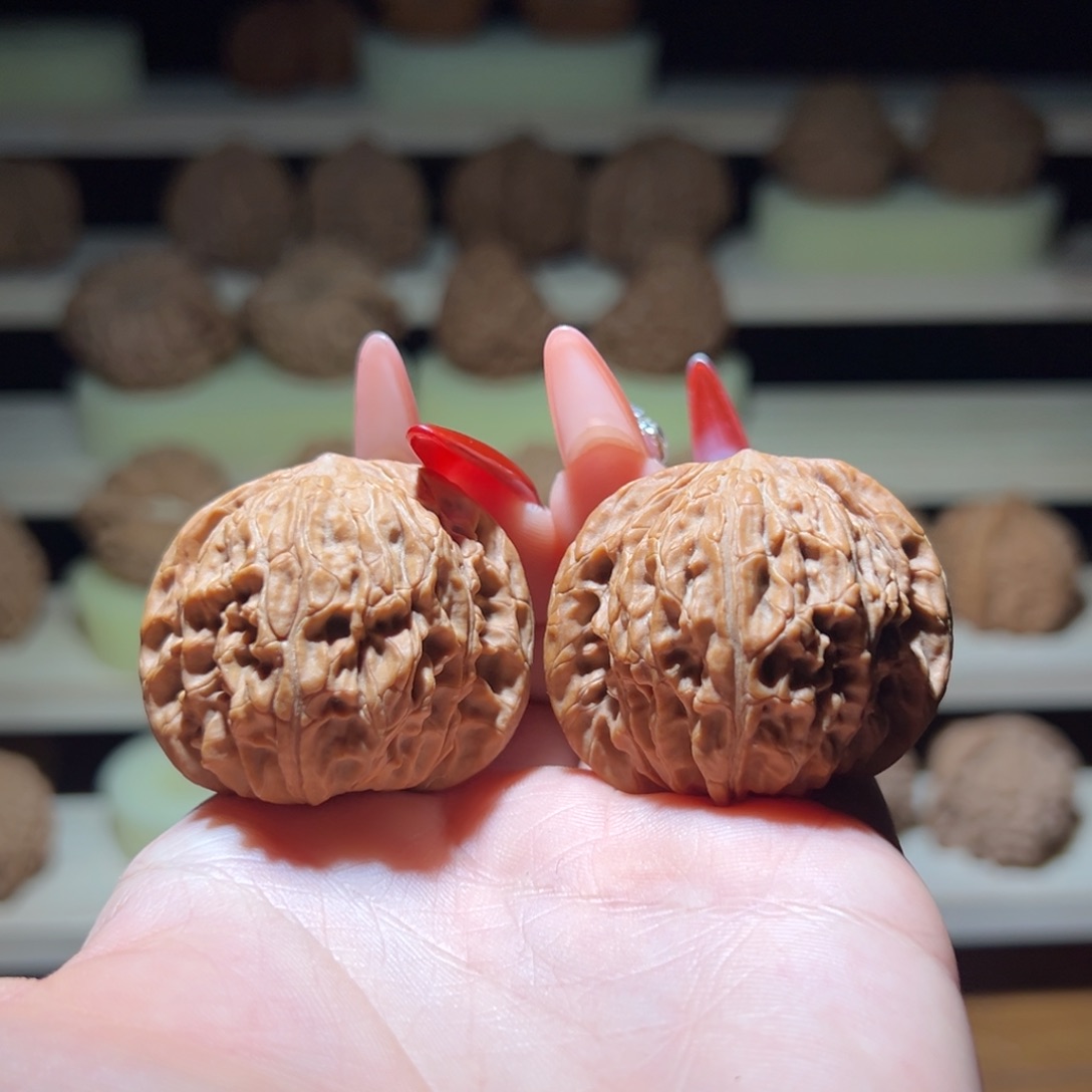 吊坠文玩核桃39房山石子磨