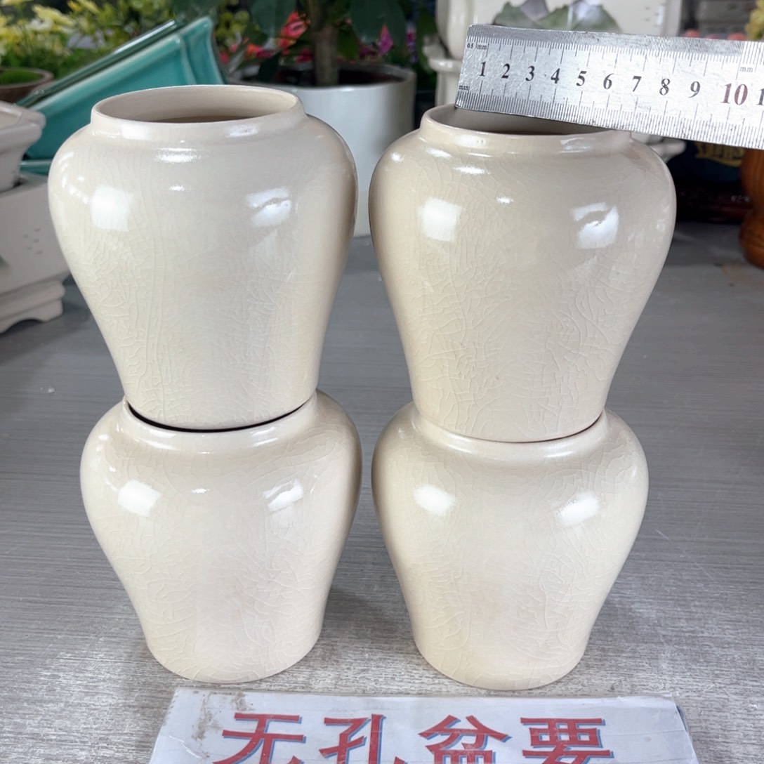 微瑕陶瓷绿植多肉花盆，拍满8.8包邮发货