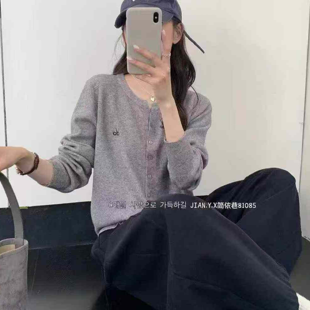 秋季刺绣长袖慵懒风针织毛针织衫（备注编码下单）