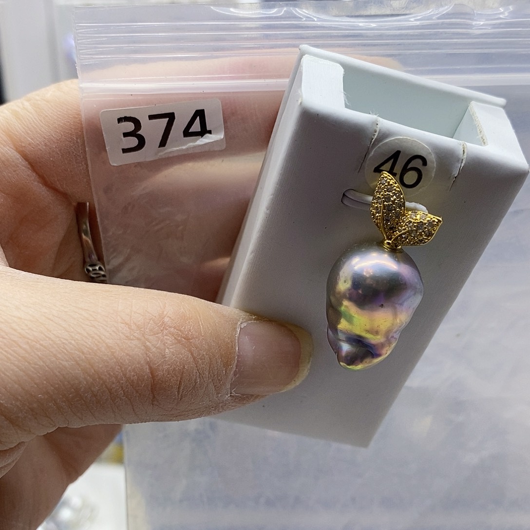 颈饰合金淡水珍珠