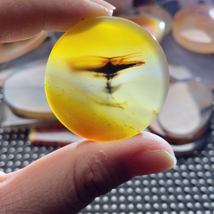 玛瑙/玉髓吊坠(不含链)未镶嵌