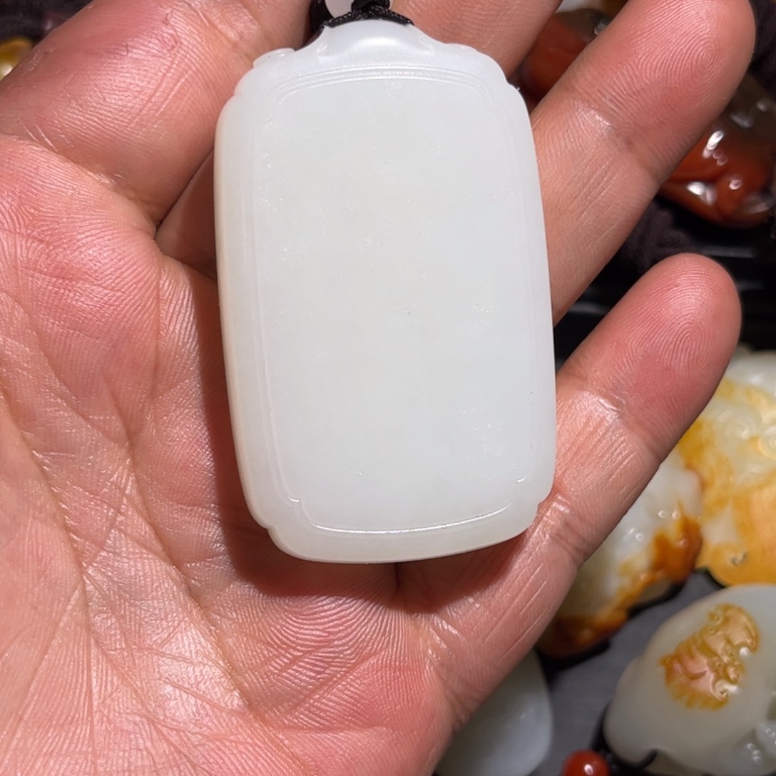 和田玉挂件未镶嵌