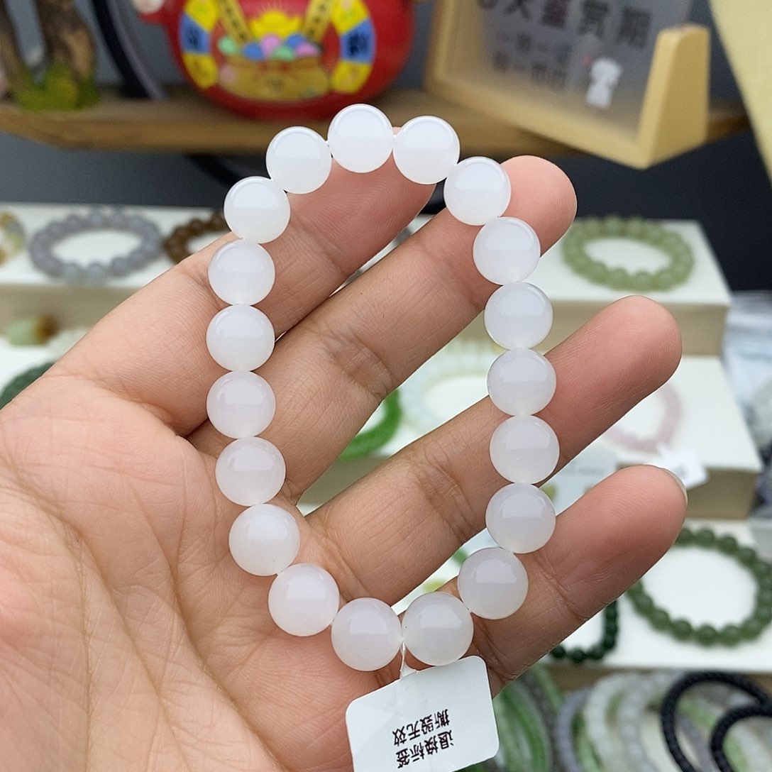 和田玉手链未镶嵌