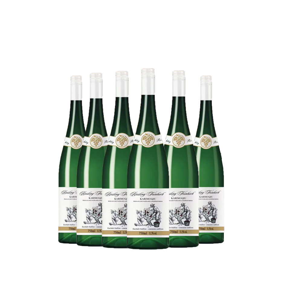 德国原瓶雷司令葡萄酒夏季聚会冰饮微醺佳酿餐酒750*6瓶