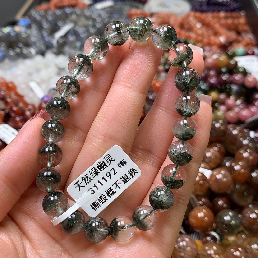 水晶手链未镶嵌，
