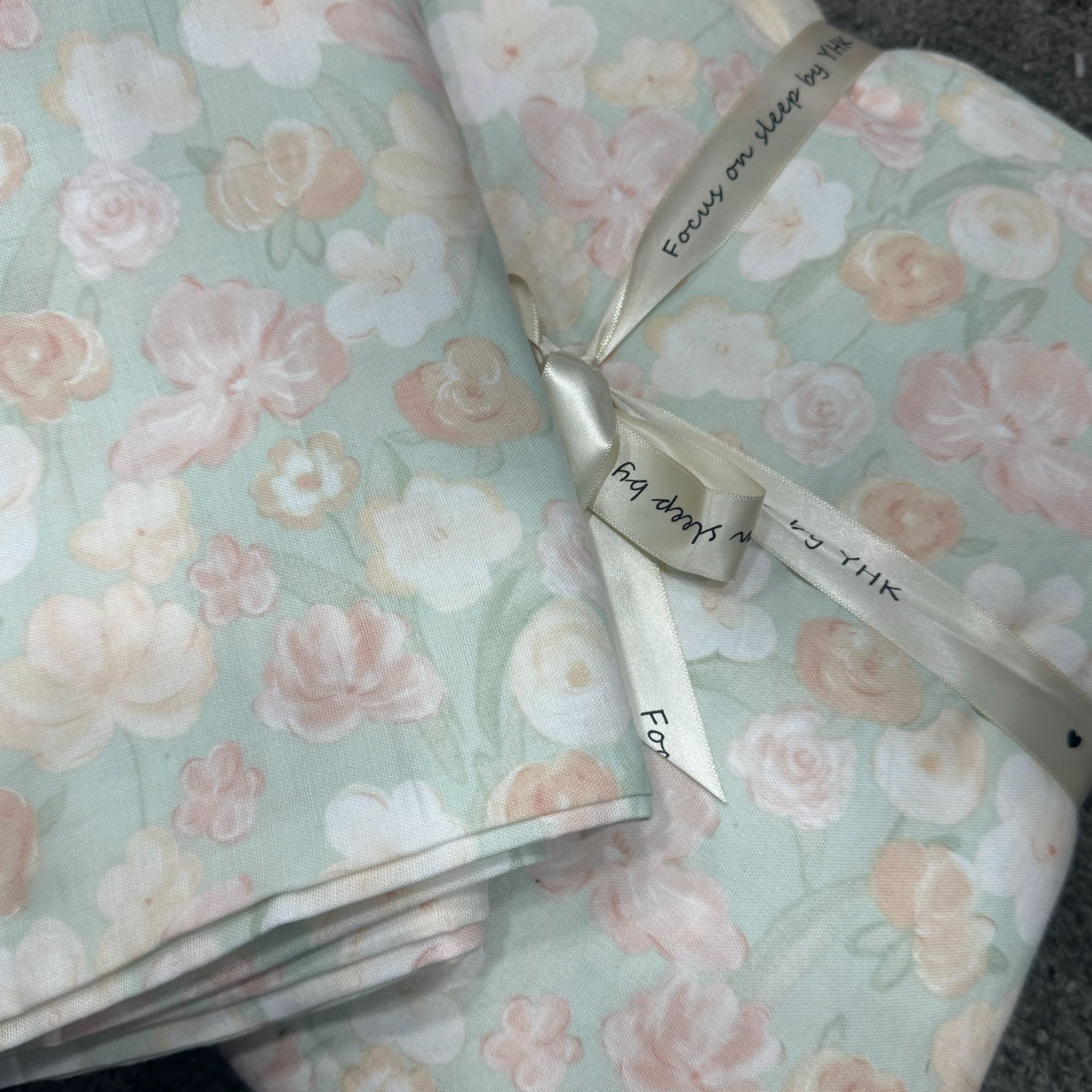 【薄荷奶绿床单】夏季新款亲肤柔软双层纱床单