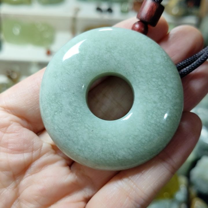 岫玉平安扣未镶嵌