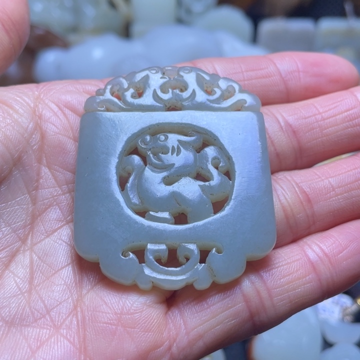 和田玉挂件未镶嵌