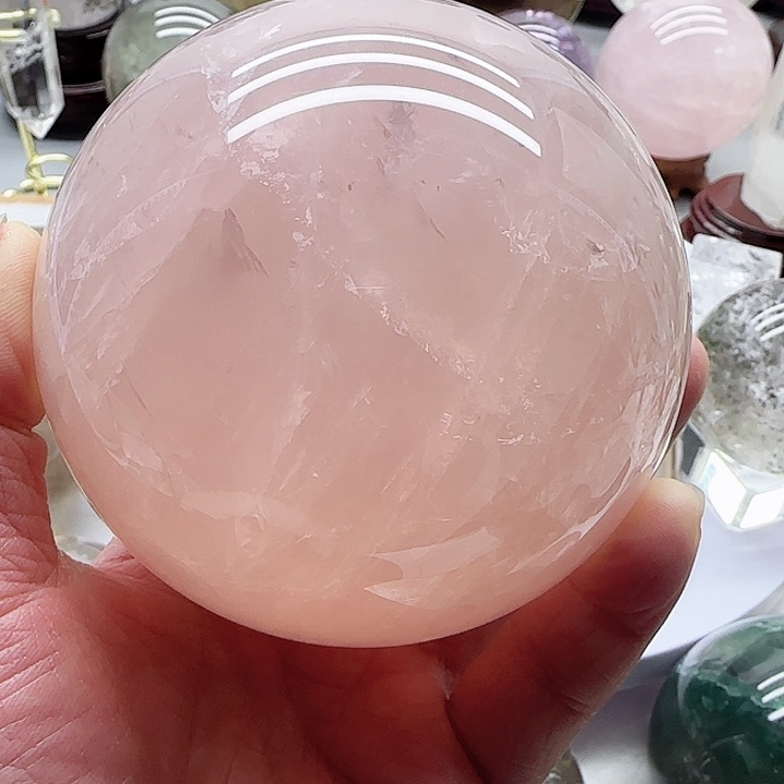 水晶球未镶嵌天然