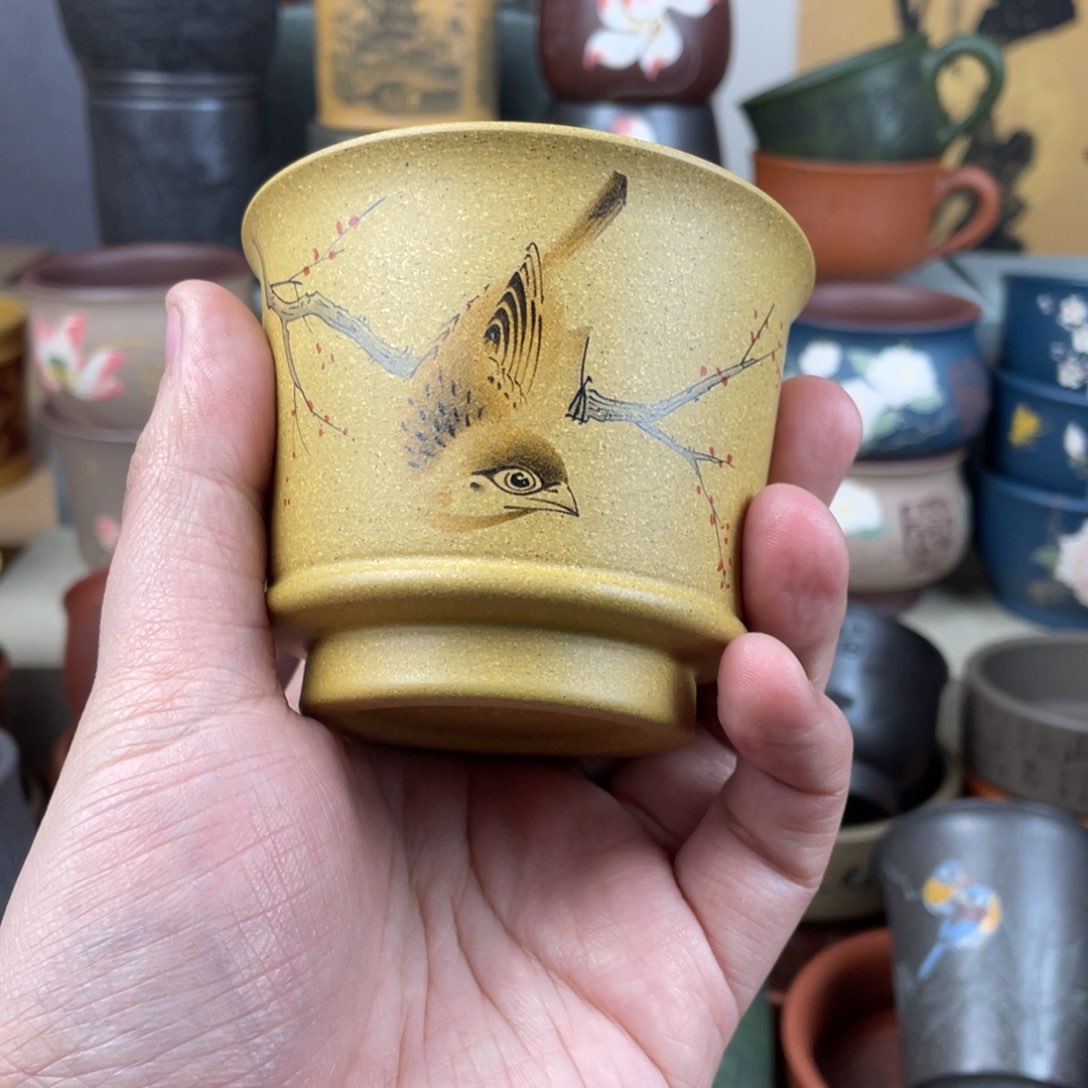 紫砂茶杯紫砂茶杯