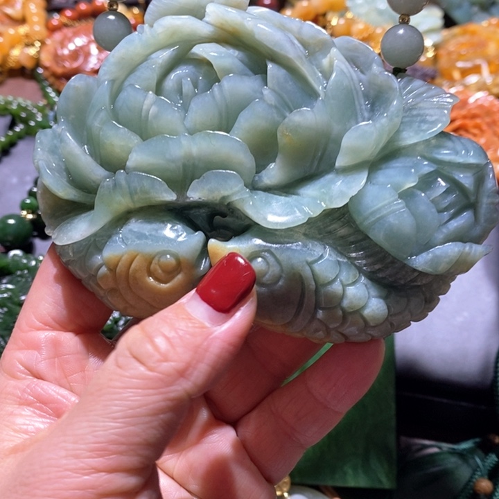 岫玉毛衣链未镶嵌